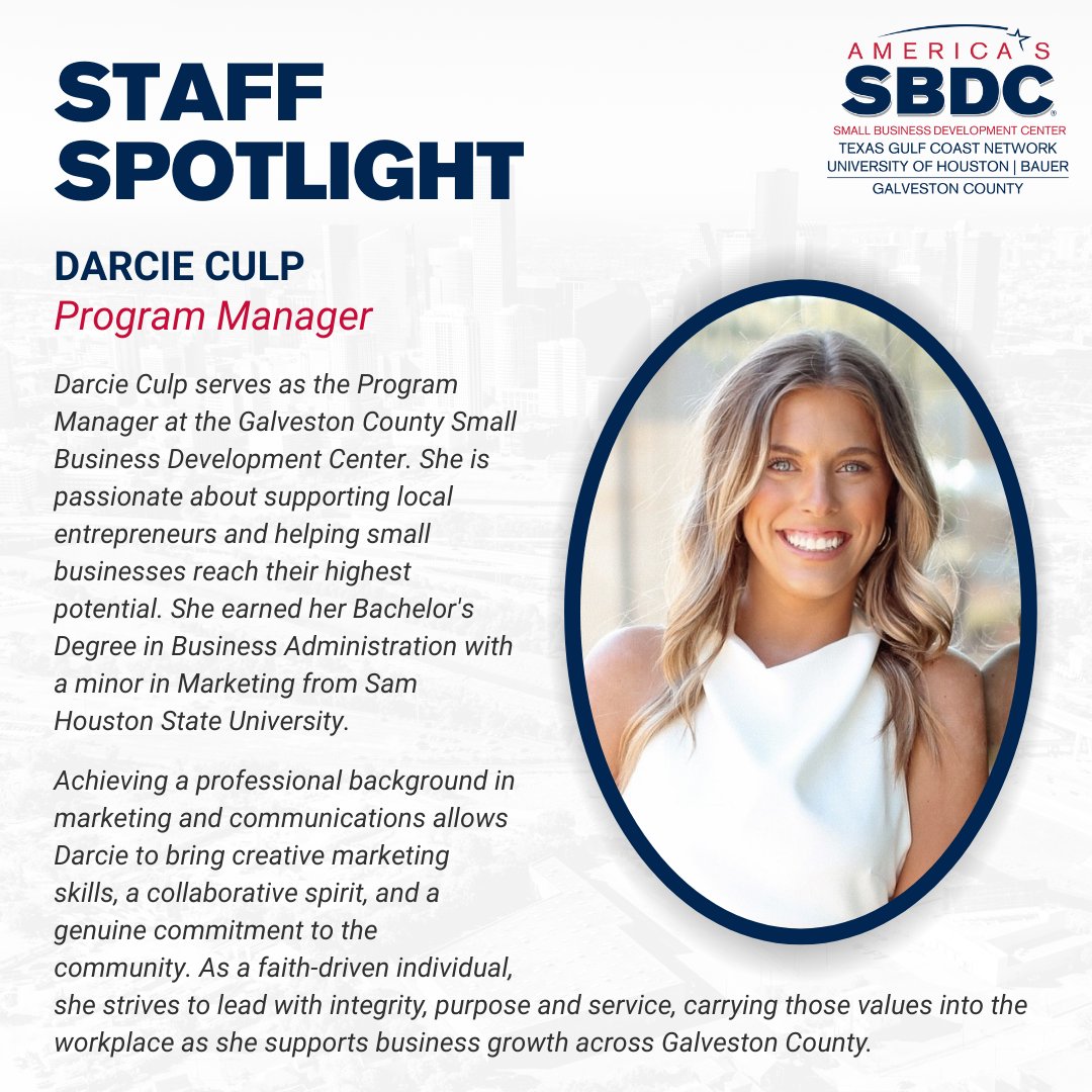 Univ. of Houston Texas Gulf Coast SBDC Network tweet media