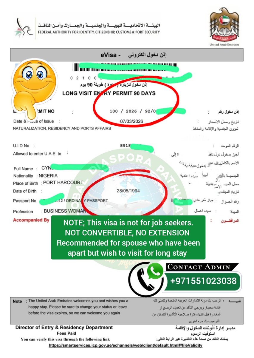 NIDO_UAE's tweet photo. 90days Visä approved today 7th March 2026. Not for job sēekers please. 
#NewsUpdate #VisaAssistance #uaevisa #Update #VisaApplicationHelp #VisaApproved https://t.co/AylwwlInGE