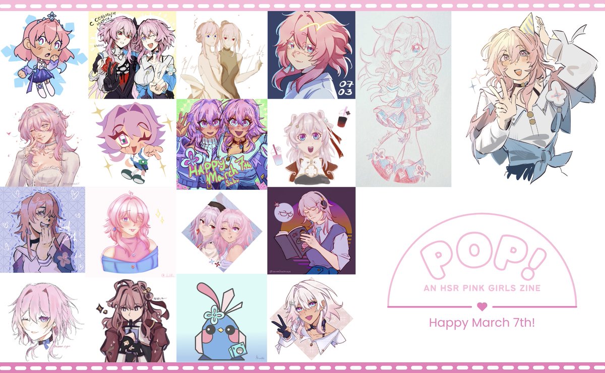 POP!: An HSR Pink Girls Zine tweet media
