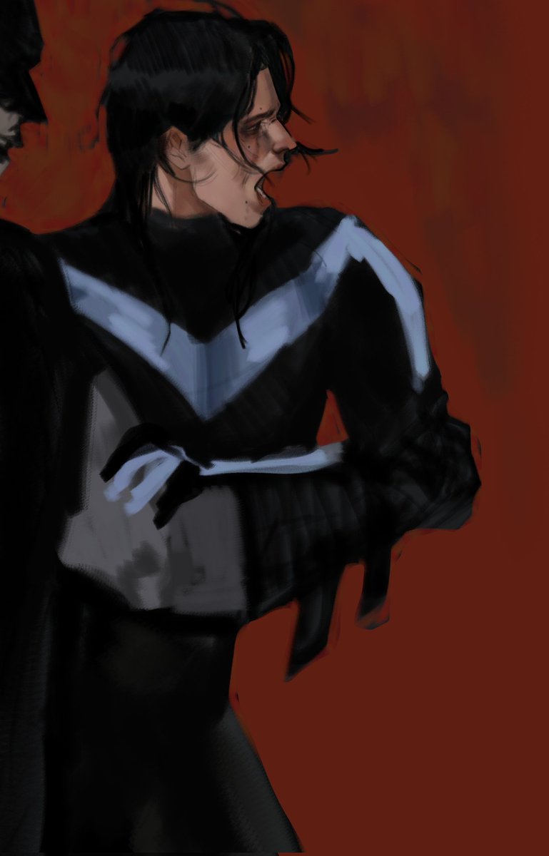 The Rage (that im too lazy to finish)

#nightwing #dickgrayson yes he beats joker to death after JJ yes thank you very much