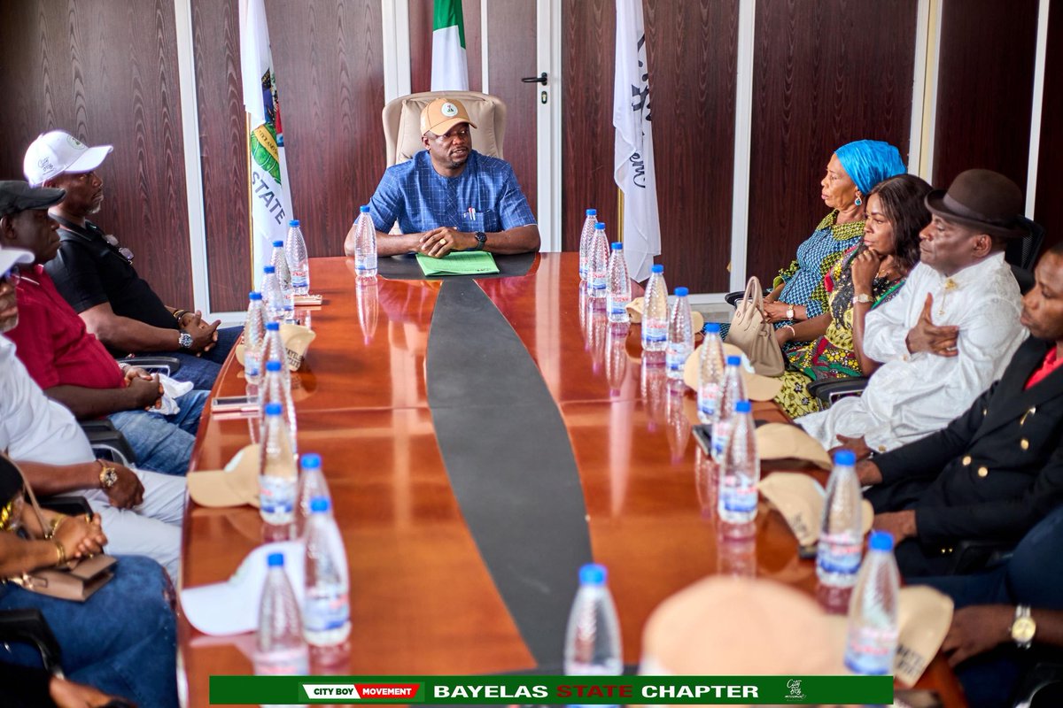 CityBoyBayelsa's tweet photo. Today marks a significant milestone in Bayelsa politics and grassroots mobilisation. The Bayelsa State Chapter of the City Boy Movement held its inaugural meeting at the State Secretariat in Yenagoa. https://t.co/s2VHg9oEZl