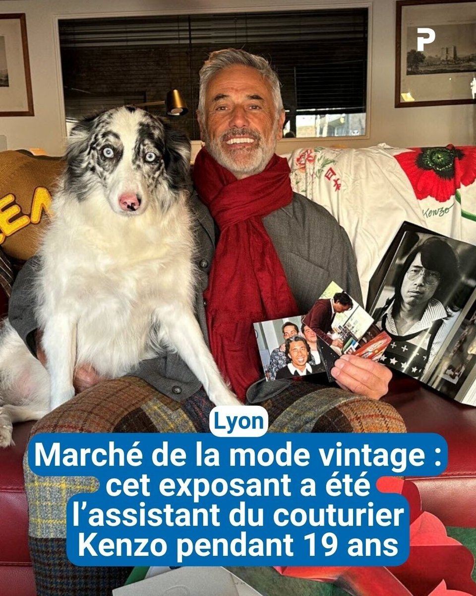 leprogreslyon's tweet image. 🪡 Thierry Gaumard est de retour sur le Marché de la #mode vintage, ce week-end, avec des articles #Kenzo, siglés ou ayant appartenu au maître japonais de la mode. #Lyon 
➡️ l.leprogres.fr/b4j