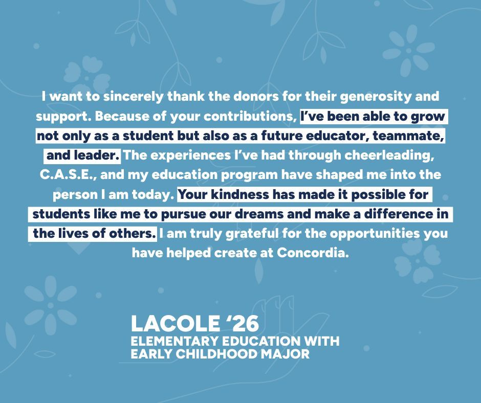 Concordia University, Nebraska tweet media