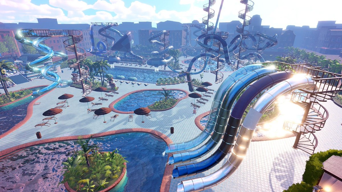 Waterpark Simulator EA 🏖️ 0.3 AVAILABLE NOW! tweet media