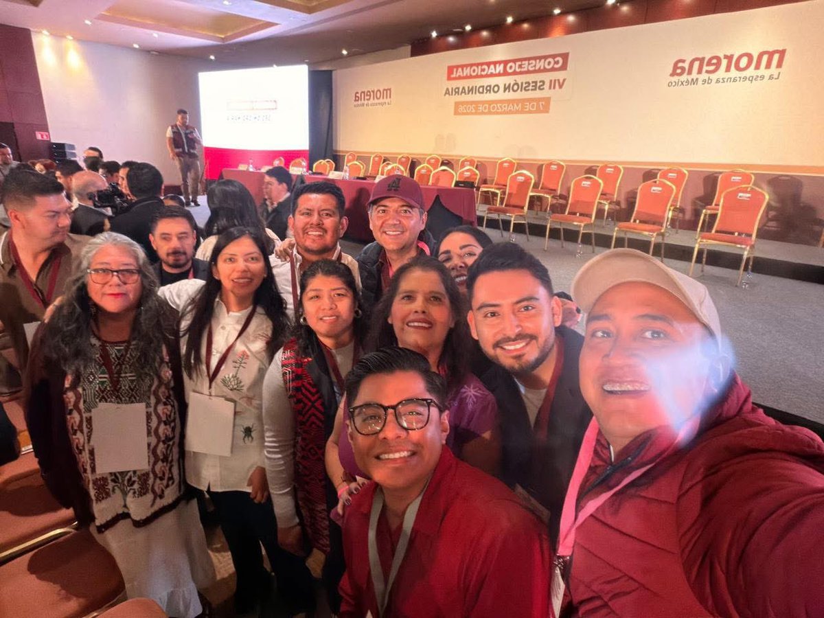 ¡ Ya estamos en la VII Sesión Ordinaria  del Consejo Nacional de morena_partido !

Abordaremos temas un tema muy  importante:
♦️ La estrategia de los Consejos Municipales de los Comités Seccionales de Defensa de la Transformación.
