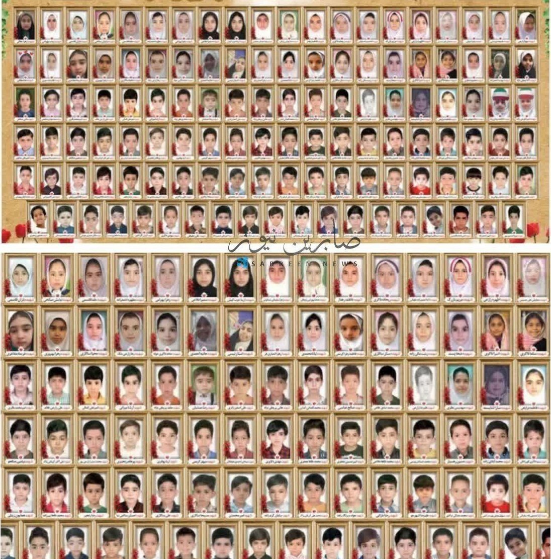 The names/Pictures of the children massacred by America and Israel at their elementary school in the city of Minab, Iran.

REPOST