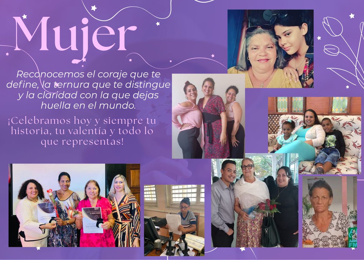 Muchas felicidades en especial a las trabajadoras del sistema de tribunales en #Cienfuegos