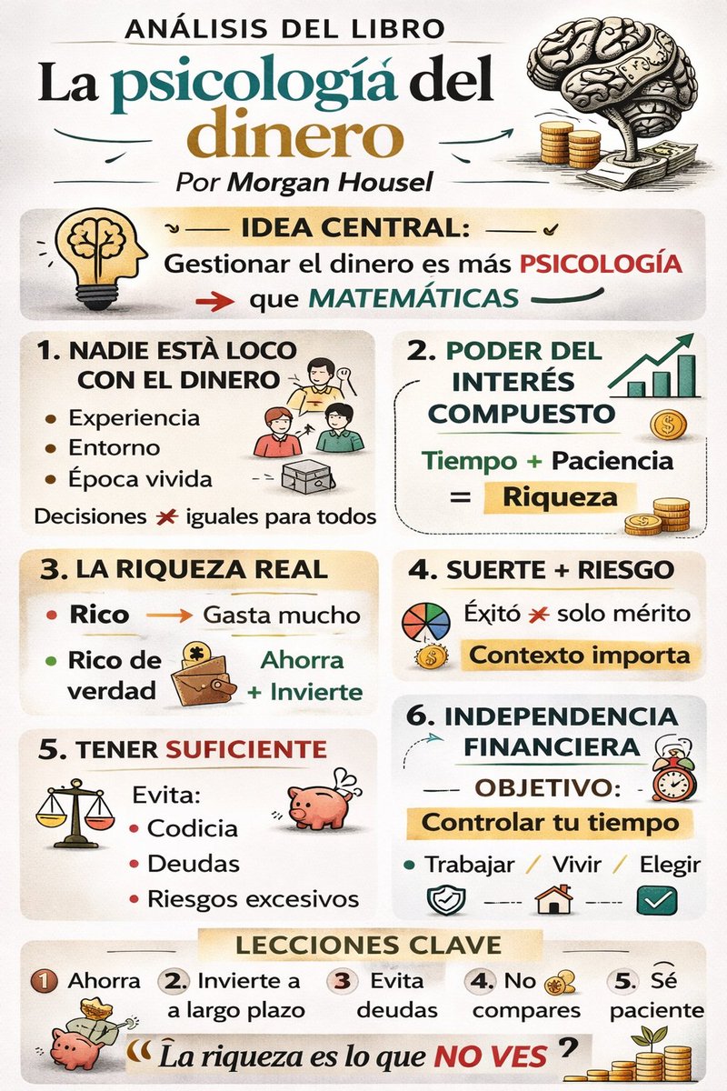 ahorrayespabila's tweet photo. Uno de los libros más vendidos de finanzas personales.
Está muy bien si buscas algo básico para principiantes.👇 https://t.co/vS3qPCWd8n