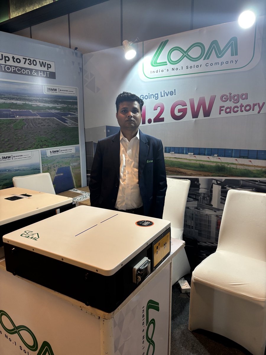 nishichandra71's tweet photo. बिहार में आयोजित Solar &amp; Storage Event में पधारने के लिए लूम सोलर की ओर से आप सभी का बहुत-बहुत धन्यवाद। लूम सोलर बिहार में सोलर एनर्जी को बढ़ावा देने के लिए निरंतर कार्य करता रहेगा।

@loomsolar  #Bihar #patna #SolarEnergy #Bihar https://t.co/4WfPgD1rg7