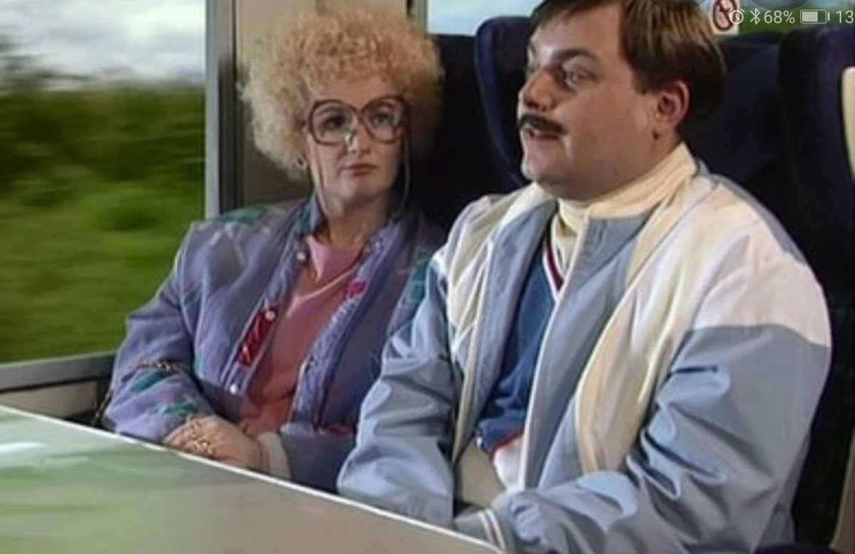 "I said it's quite bold of Nigel Farage to go to the US to side with Trump against his own country. What did I say Roy?"
"You said he's a treacherous self-serving cunt"