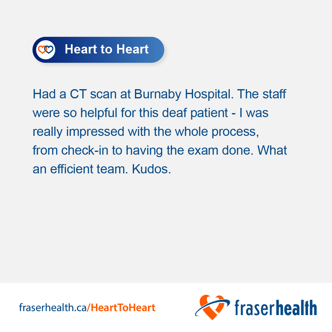 Fraser Health tweet media