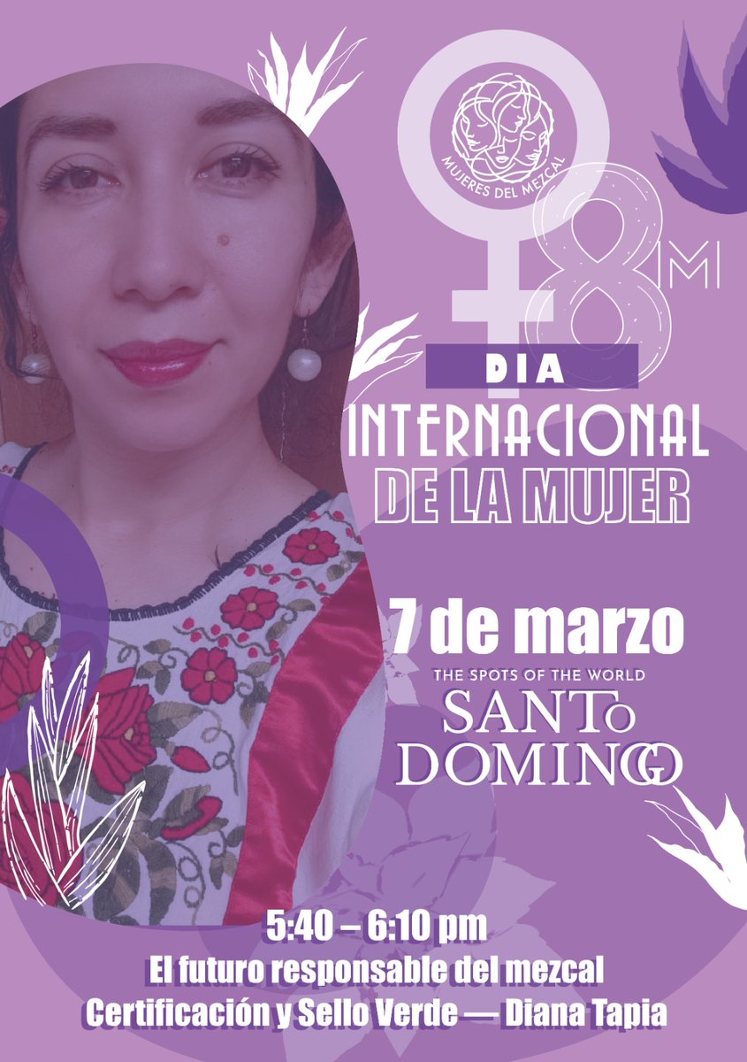 Es hoy. 
Te esperamos en la charla “El futuro responsable del mezcal”, impartida por la Mtra. Diana Tapia, Gerente del Organismo de Certificación del COMERCAM e Itzel García Olazo quienes compartirán su visión sobre la responsabilidad y el futuro de la industria del mezcal.
