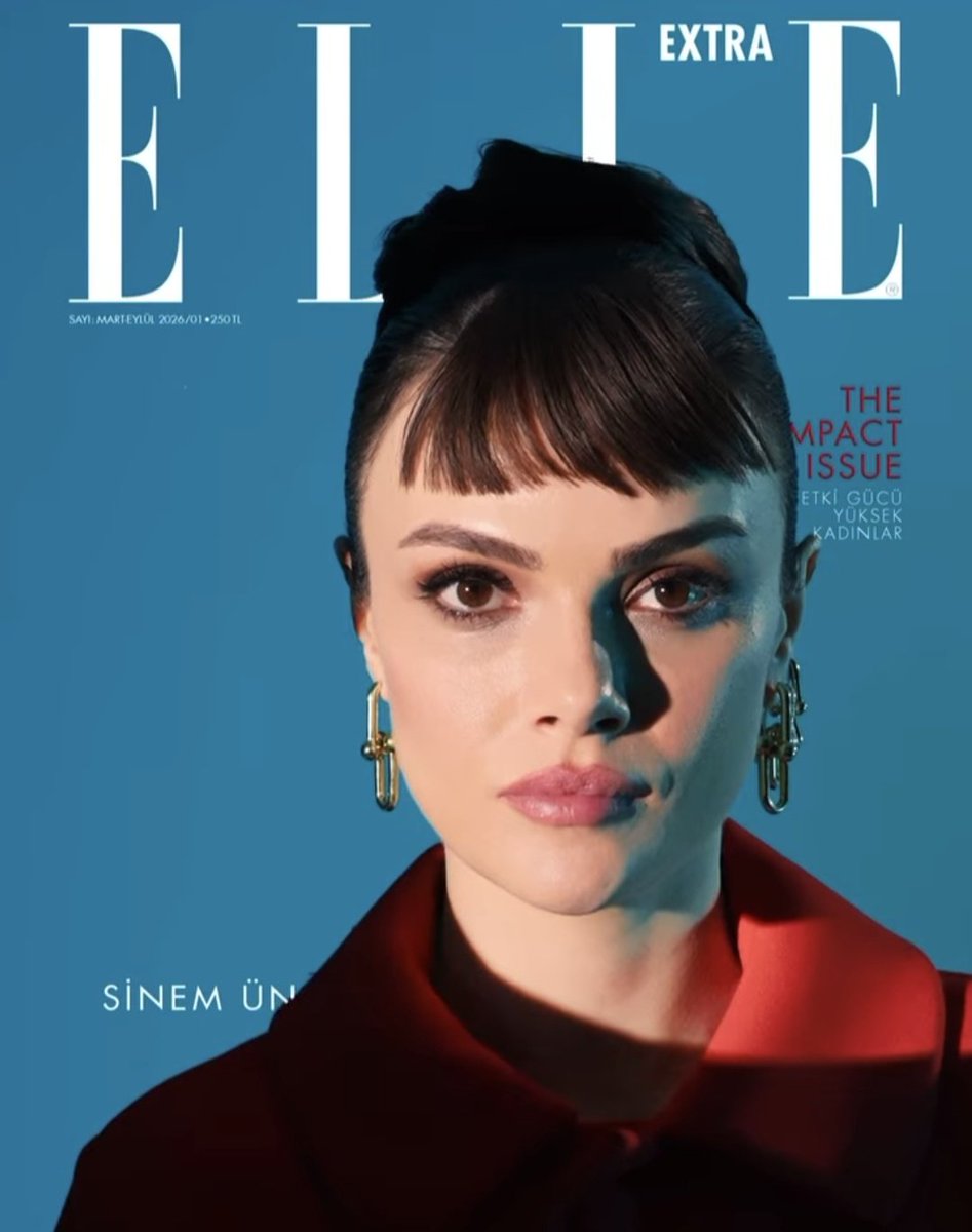 Sinem Ünsal, ELLE dergisinin yeni sayısına konuk oldu 💥