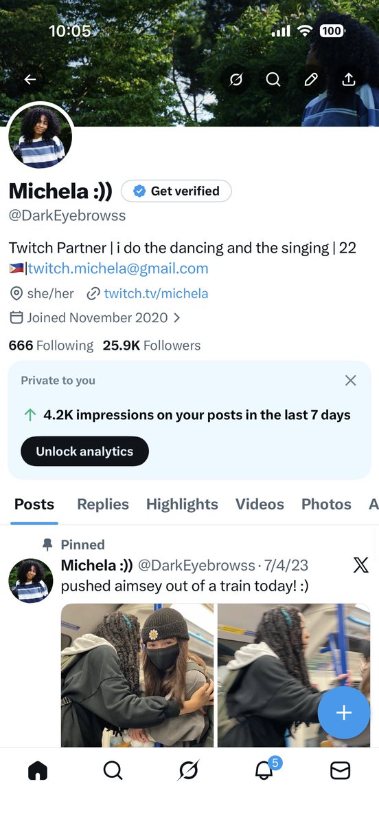 Michela :) tweet media