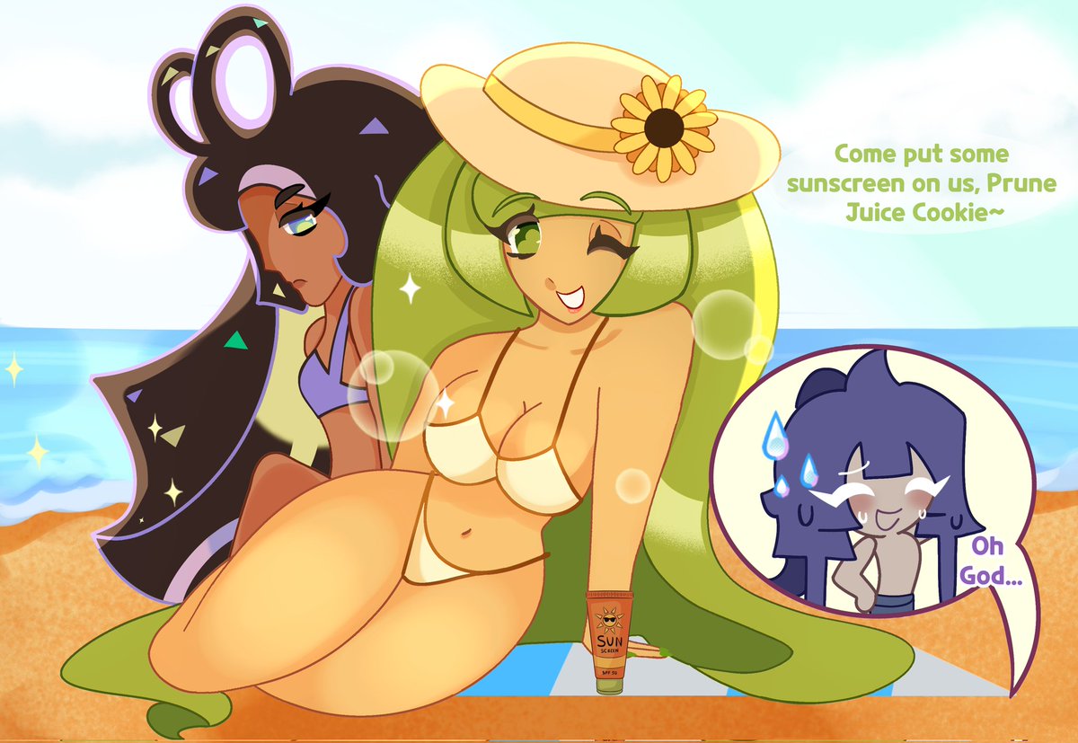 Might aswell post this on main too #cookierun #jagaecookie #greenteamoussecookie #prunejuicecookie