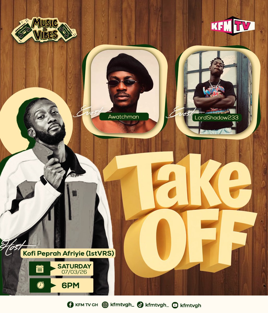 1stVRS's tweet photo. Ladies &amp; Gentlemen were live on KFMTv. 
Music&amp;Vibes season 2 Episode 6 https://t.co/CGFjc2PJun