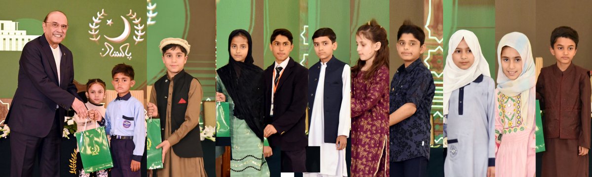 care_forum's tweet photo. We are proud to celebrate World Orphans Day at the President's House of Pakistan. The honorable president, Mr. Asif Ali Zardari, met with the kids, gave them motivation, and distributed gifts to them. https://t.co/FeBZxmERWo