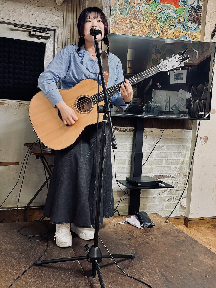 tk90510731384's tweet image. 2026.3.7 たこ焼きまえかわにて、kyonさんミニワンマンライブ①
#kyon
#ほーみ隊　　
#たこ焼きまえかわ