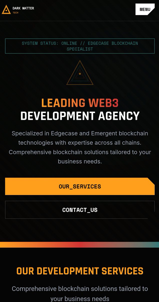 Dark Matter Tech tweet media