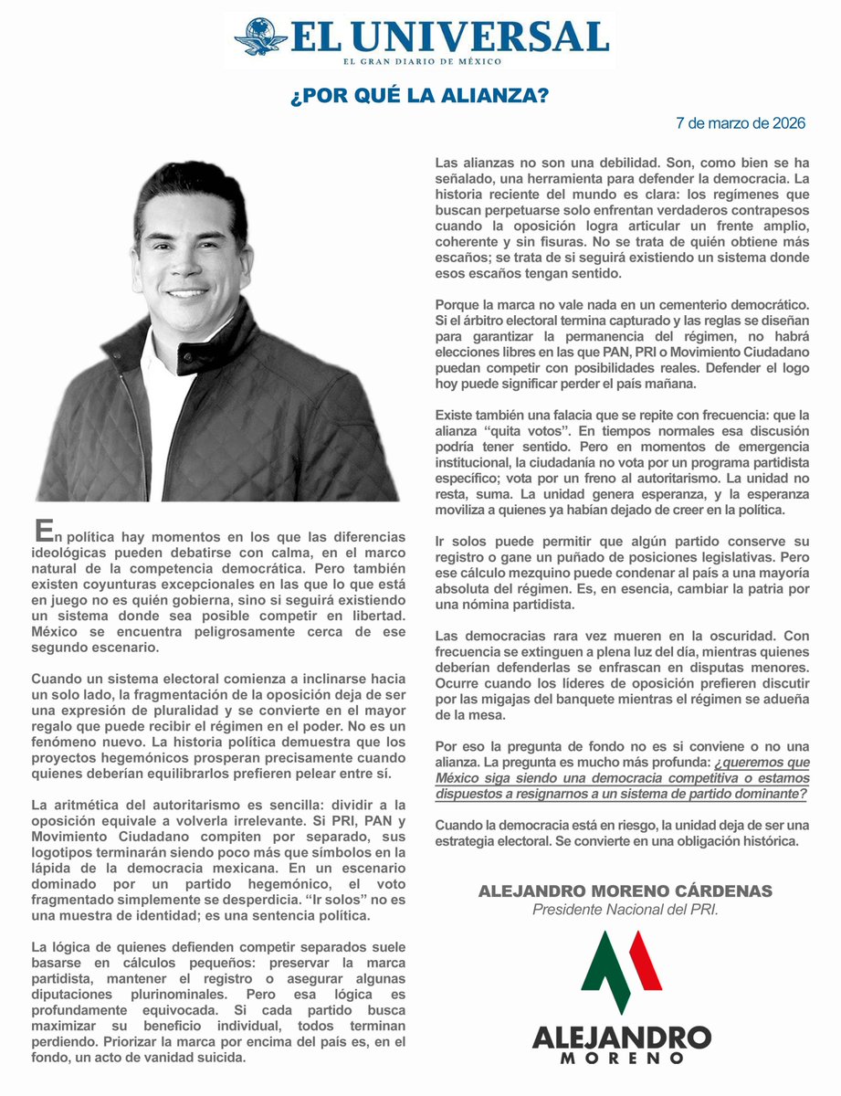 Alejandro Moreno tweet media