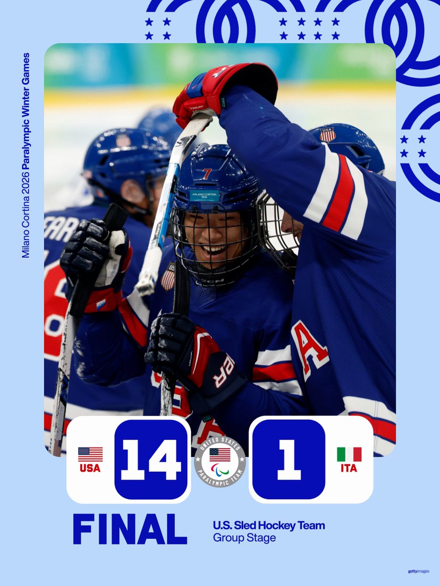 A statement win. 🔥

#WinterParalympics