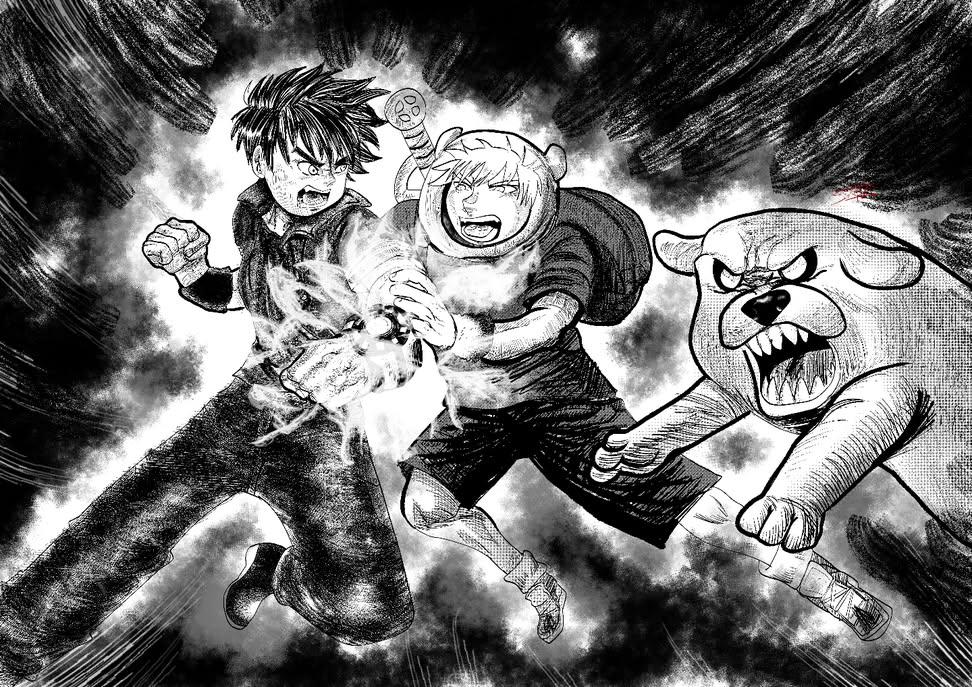 SaulRuvalcaba14's tweet photo. @Hobbyfantast1 Some paint studies and some manga art i made 🫡🙌🏻 https://t.co/yU6106QBAM