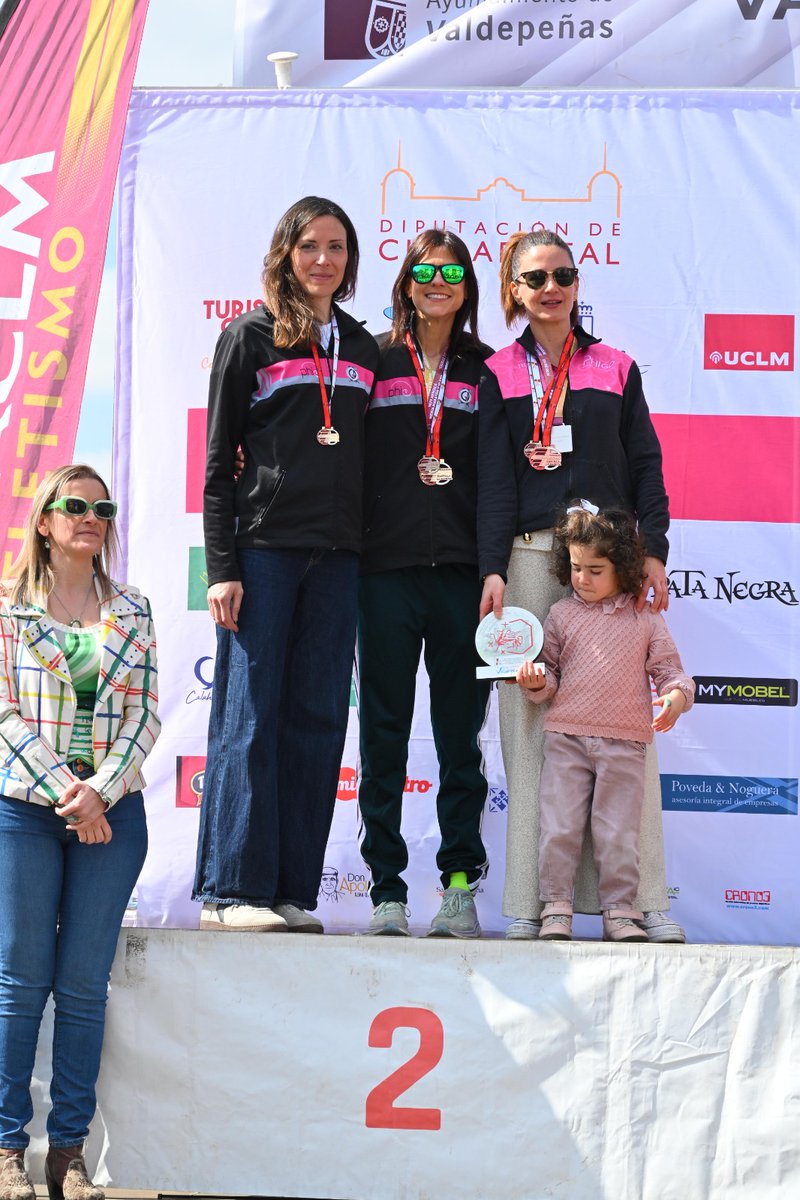 Subcampeonas de Castilla-La Mancha por equipos Media Maratón