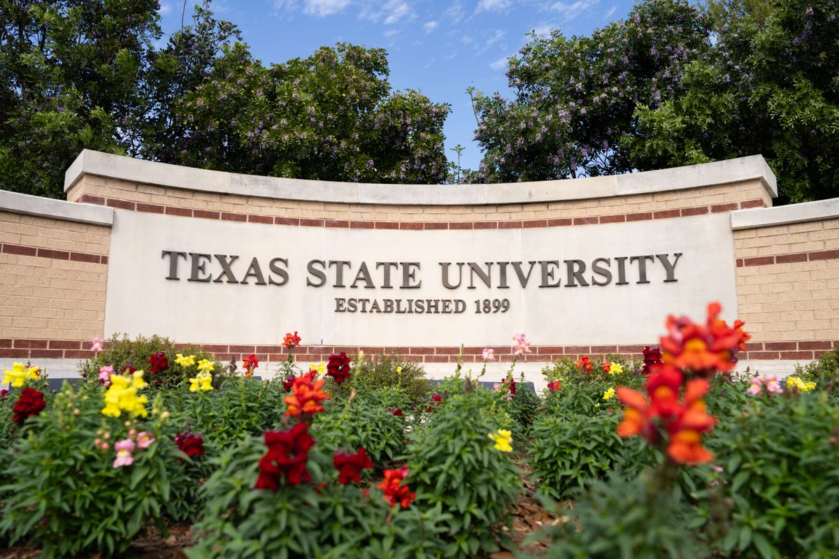 Texas State University tweet media