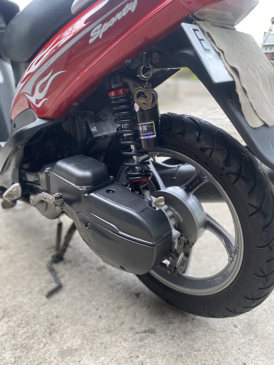 bts_damar's tweet photo. #wts Yamaha Mio Smile 2009 asli merah
Siap mudik / sunmori
Srt” komplt 
Plat E off 5x
Kondisi : 
-Bdy baru Abs (bdy ori ada)
-Msn alus strter jreng
-Aki baru
-Shck DBS baru empuk
Spesifikasi lengkap pm aja
4.6jt aja lgsg bawaa
Lokasi Semarang 
#zonauangᅠᅠ #zonajajanᅠ https://t.co/j8UoCgo79A