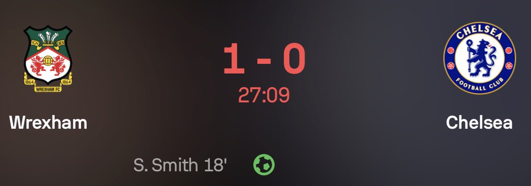 Seems our prayers for Wrexham is working 😛😆😂
#FACup