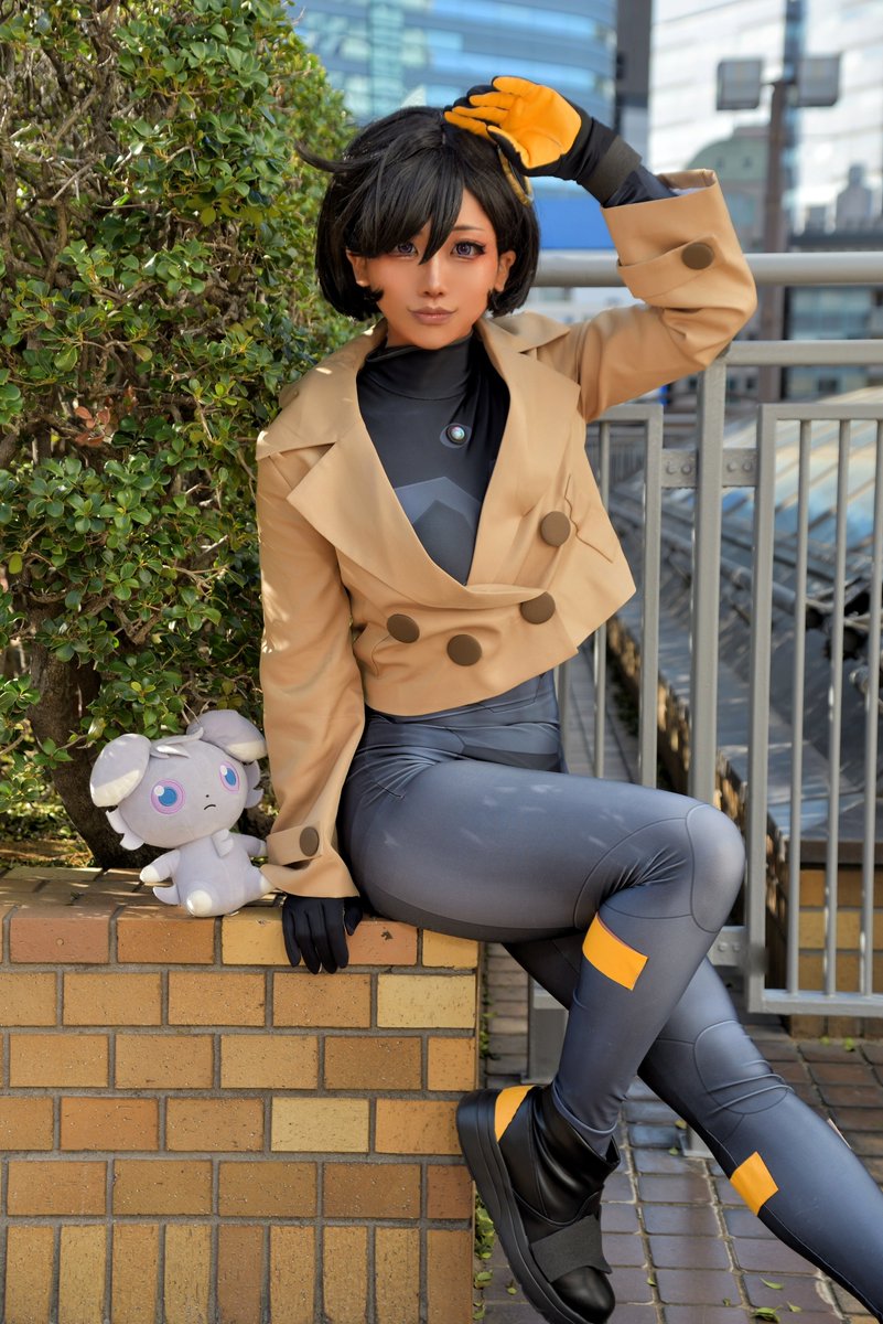 cosplay. pkmnZ-A ②
マチエ‒ル

もこおと一緒にひと休み。

📷:<a href="/nobu1118indy/">Nobu（のぶ君）</a>
#アコスタ池袋