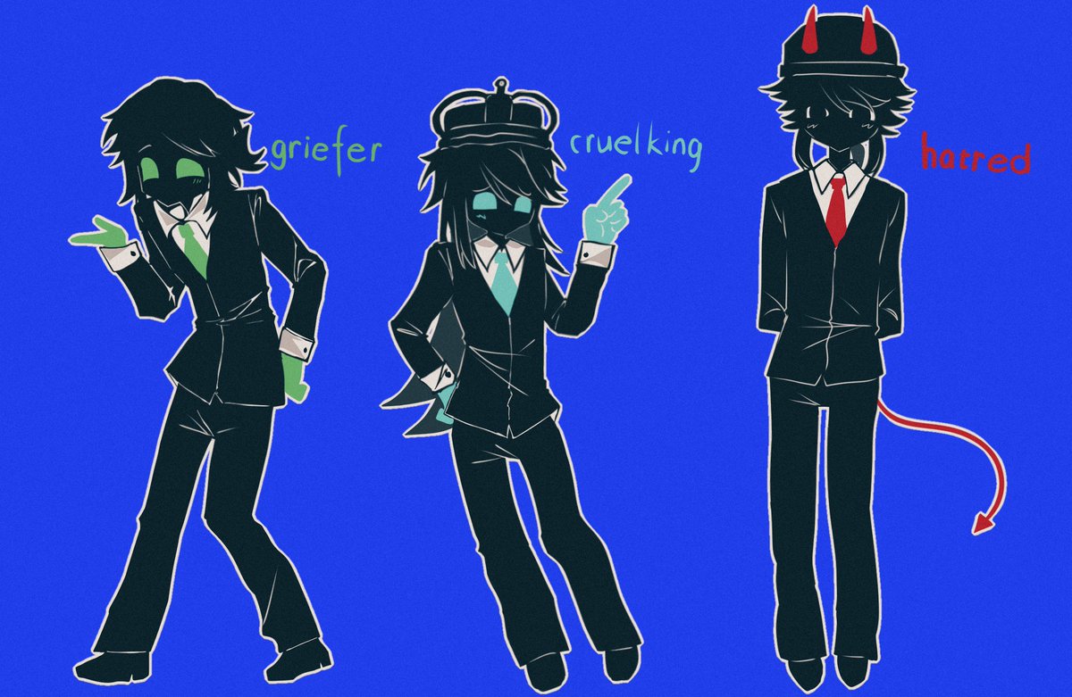 wuuuuuaaa's tweet image. Another Cup（我画不动了。）#blocktales  #hatred #griefer #cruelking