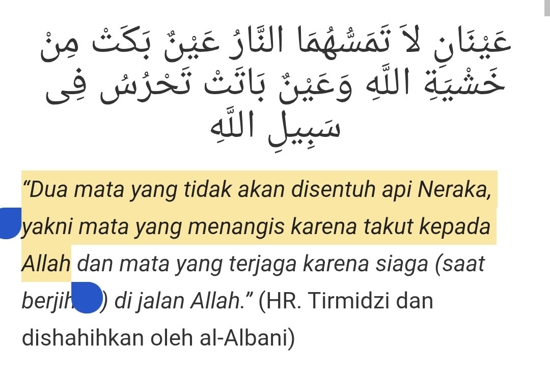 ysf_oiu's tweet photo. smoga di romadhon ini bisa ngebuat kita sadar akan dosa maksiat kita ke Allah + bertobat nasuha dalam lubuk hati terdalam, apalagi sampe air mata bercucuran 🥺

dan inget, Allah menghargai tangisan kita, thats why Allah sampe mengharamkan neraka bagi yg nangis krn takut sama Dia: https://t.co/M0jUke4L7a