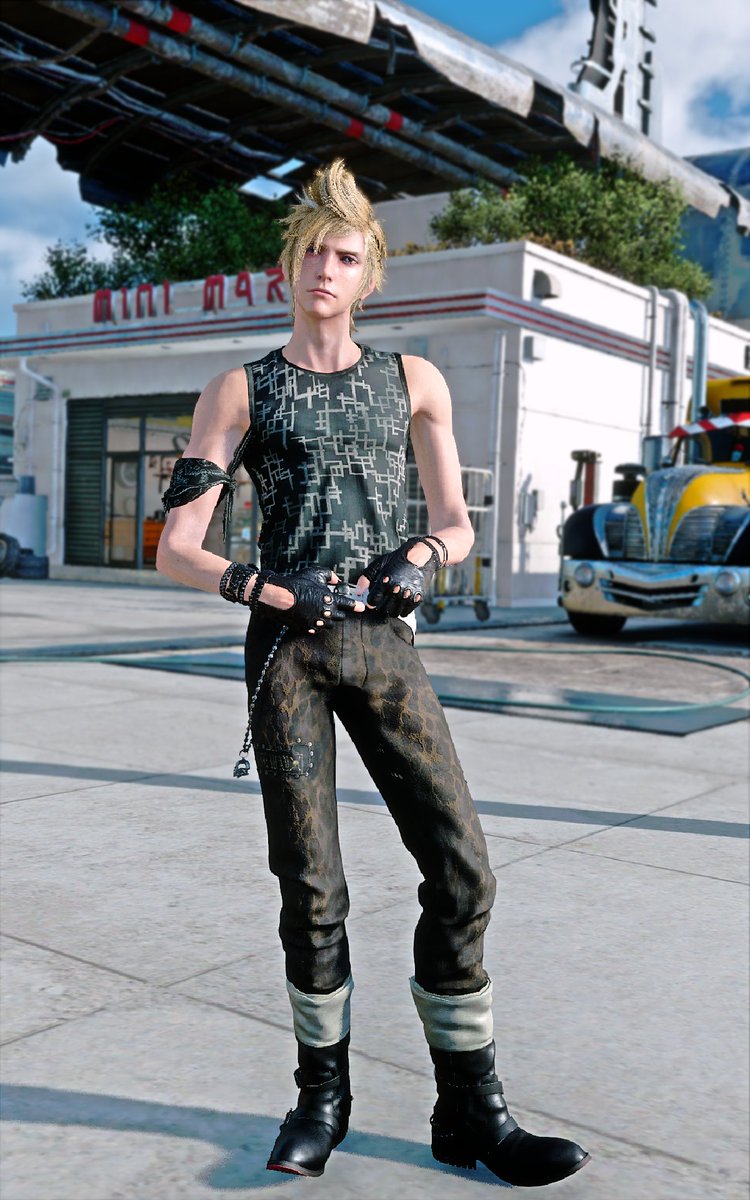 #⃣繋がらなくていいから俺のプロンプトを見てくれ #FF15 #FFXV
縦構図練習中🔰