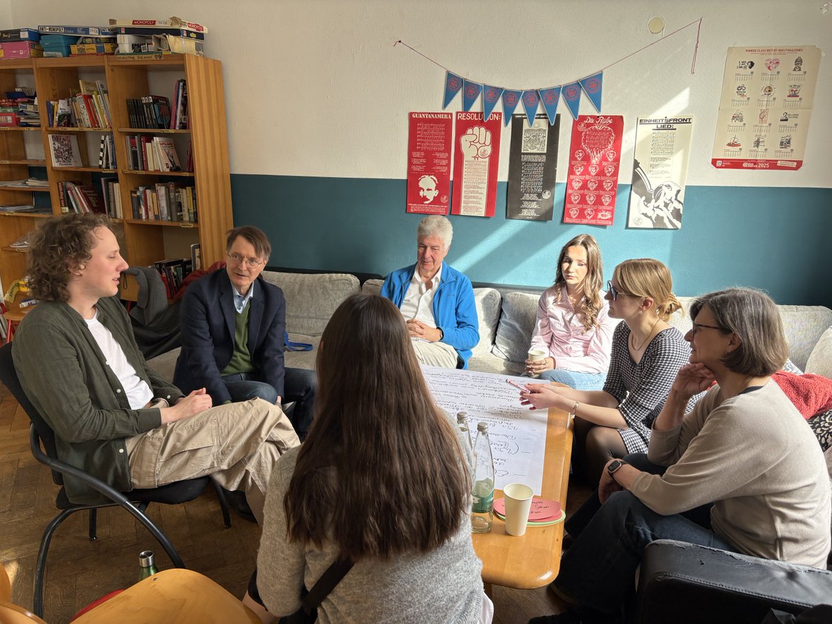 Image for the Tweet beginning: Parteiarbeit an der Basis im