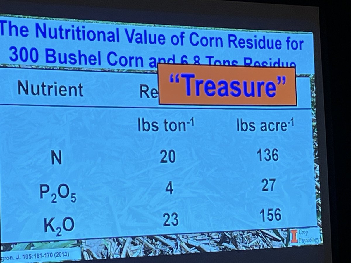 AGRICENLIFER's tweet image. Is #Residue trash or #Treasure? Dr Fred Below, U of #Illinois, Crop Physiology says it is TREASURE but it must be digested for #nutrients to become available.
#Extract (statistically proven) is THE answer! applied to millions of acres; easy to use
@NutrienAgRetail
