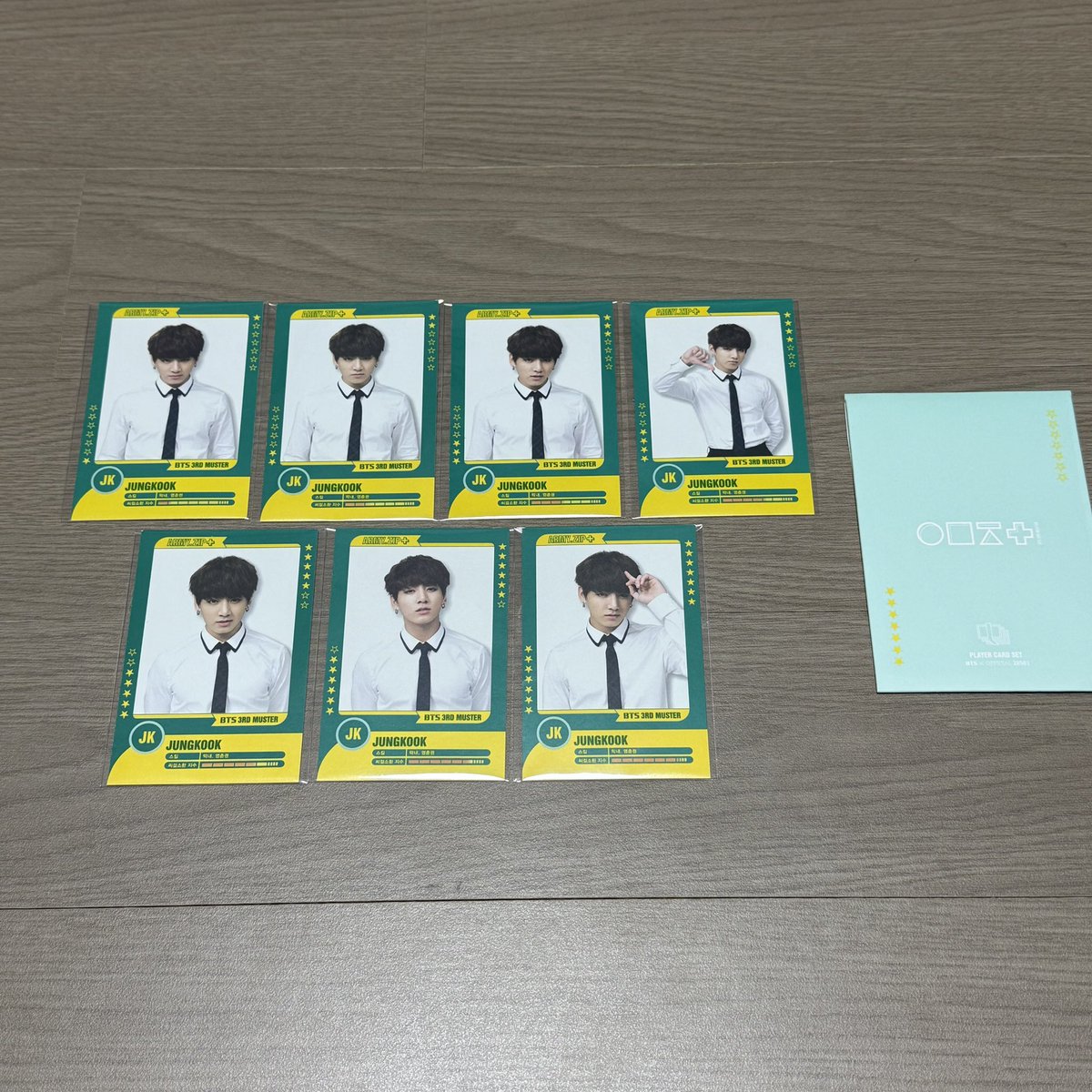 _bts0613____'s tweet photo. 방탄 정국 3기 머스터 Muster 미니포카 양도

Price all 7.0 (배송비 미포함)

📌 준등기, cu끼리택배(0.3) or 일반택배(0.5)
ㅅㅊㅇ 방탄소년단 남준 석진 윤기 호석 지민 태형 정국 맵솔콘 양도 포카 교환 구해요 양도받아요 일본 매직샵 윙파콘 윙즈콘 윙콘 화온스 화에필 dvd https://t.co/882qglQrmn
