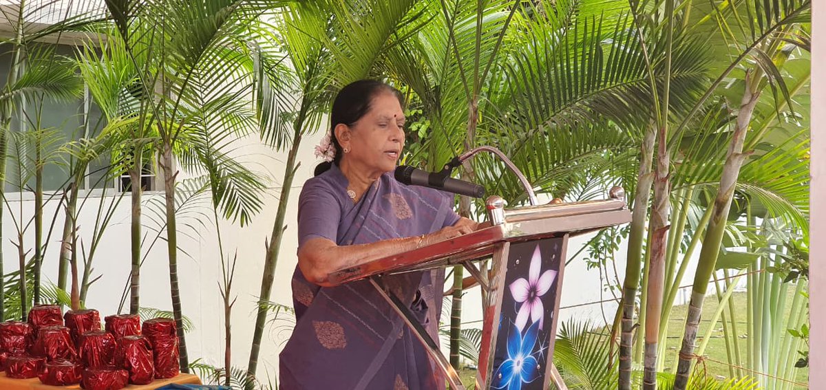 Dr C Saraswathi tweet media