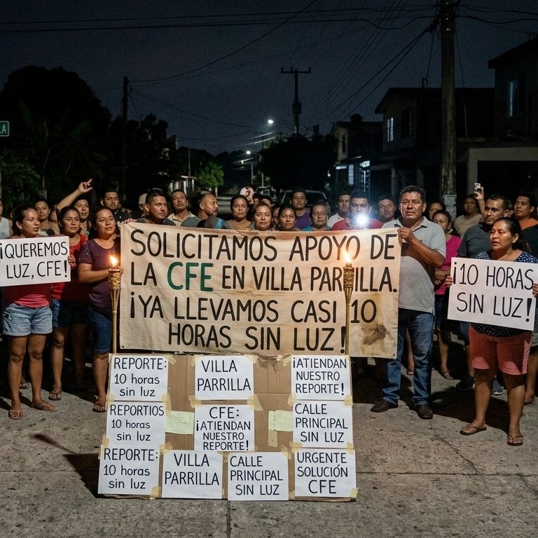 rociojimenez15's tweet photo. #ReporteCiudadano:
 
 En Villa Parrilla llevamos casi 10 horas sin luz. Solicitamos el apoyo de @CFE_Contigo 
#Villahermosa 
#Tabasco 

(Imagen ilustrativa) https://t.co/IIWJFRAQEZ