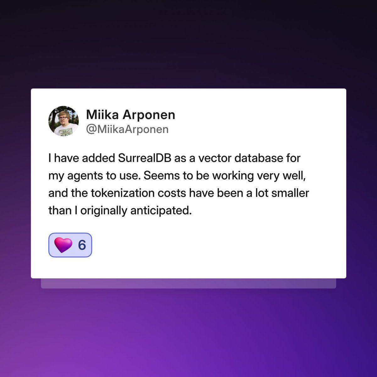 SurrealDB tweet media