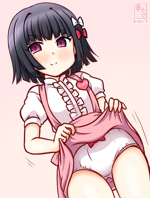 「頑張ります…❤ 見ていて…ください…♪」

#艦これ版真剣お絵描き60分一本勝負_20260307
#石垣 