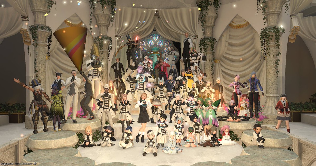 EMSFF14's tweet photo. FC「The Secret Garden」様にて、数曲演奏させていただきました📯
みなさまに楽しんでいただけていれば幸いです！

お招きいただき、ありがとうございました🥳

#FF14_EMS https://t.co/IriTpgbXCf