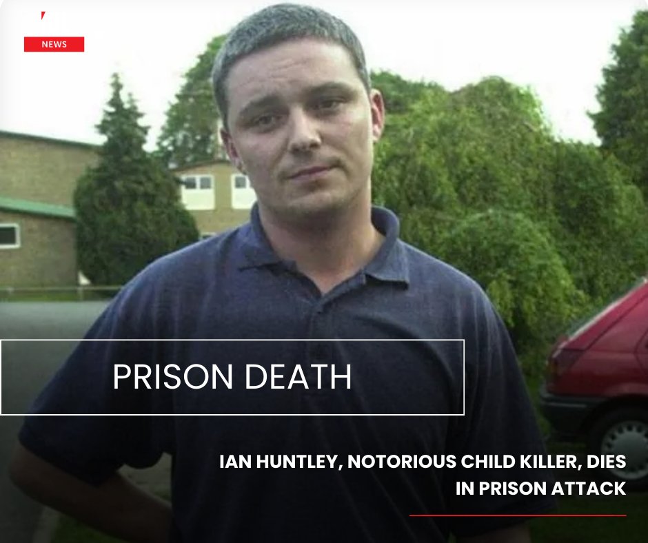 IOL's tweet image. One of Britain's most notorious child killers, Ian Huntley, died on Saturday following an attack in prison where he was serving a life sentence, police said.
#news #child #killer #IanHuntley #death #prison #attack
Read on tinyurl.com/2fsc9s6n