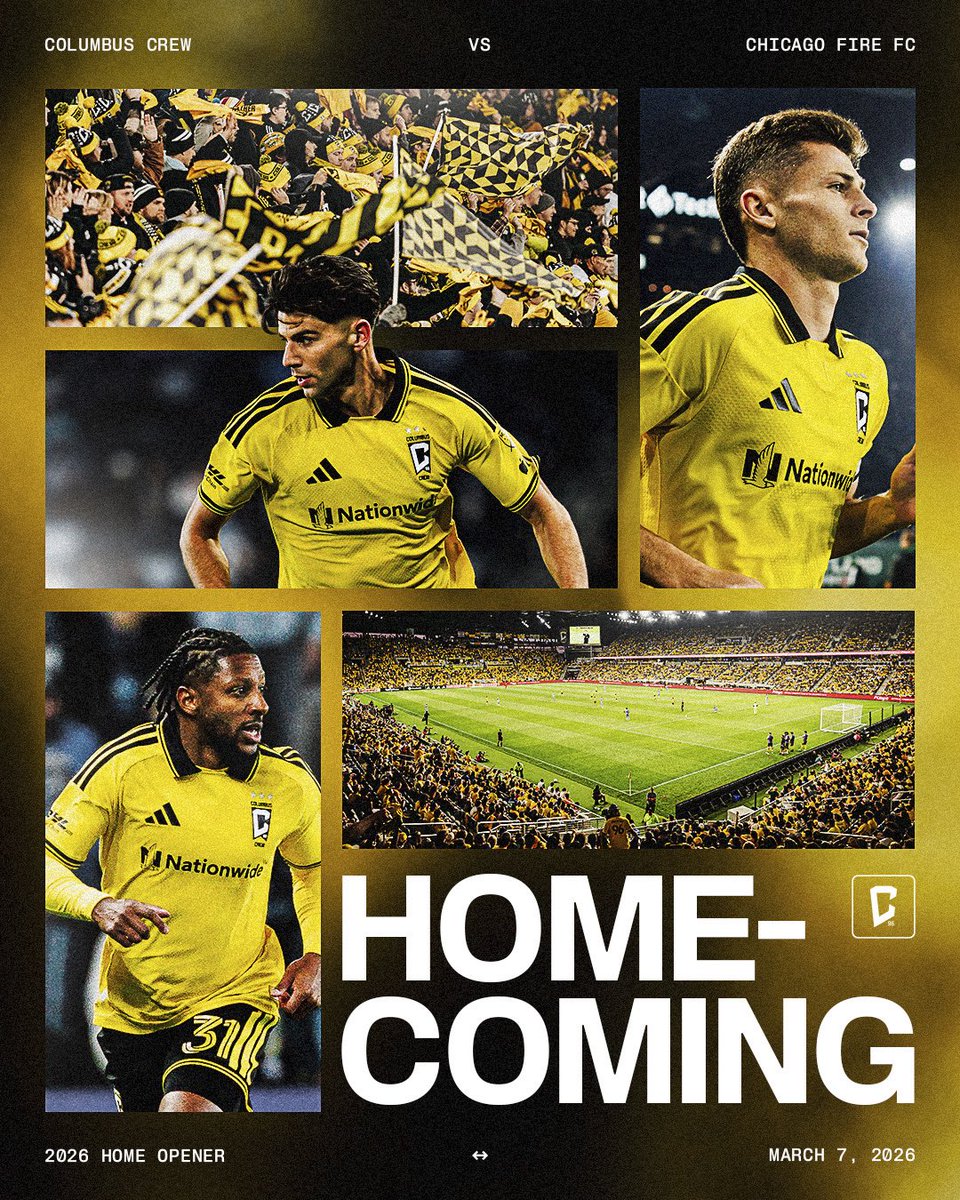 The Crew’s coming home 🏡

Long awaited. Heavily anticipated. It’s the home opener 😤