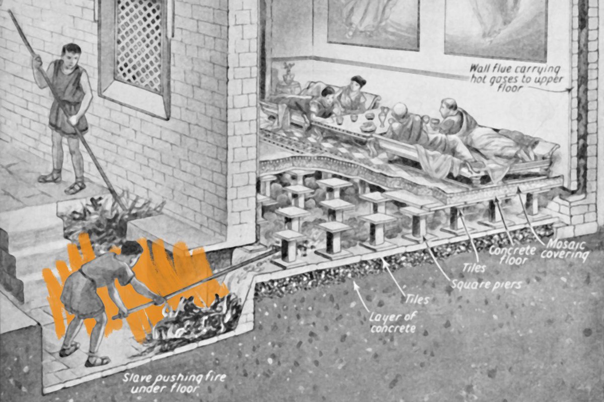 witzshared's tweet image. The ancient #Romans had central #heating. buff.ly/8lwcTK2.