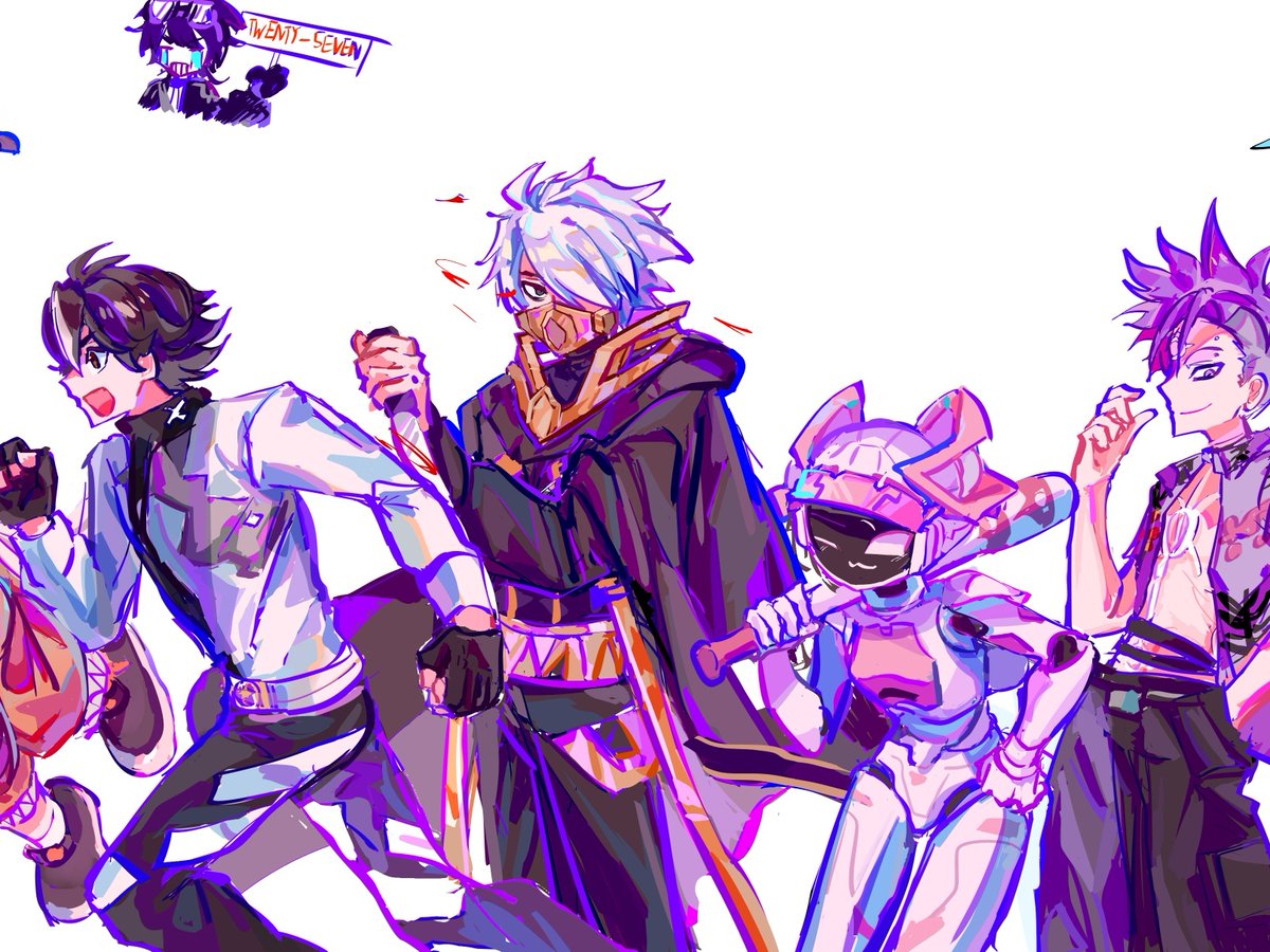 alicianpe3nw's tweet photo. #tbyx #凸变英雄X  #tobeheroX 画了全员呃呃呃 https://t.co/F3qtWzvtk4