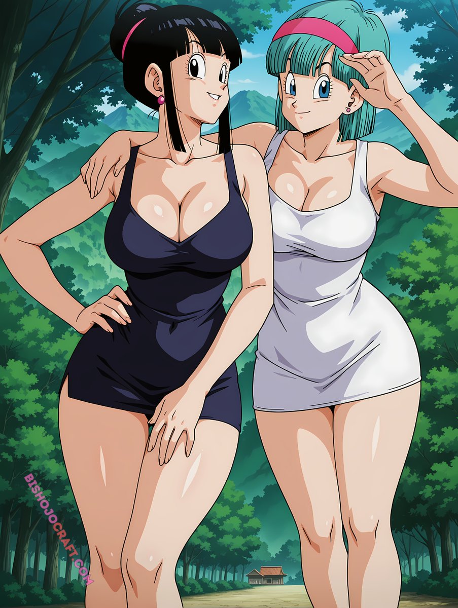 BishojoCraftSFW's tweet photo. Bulma &amp; Chi-Chi | Dragon Ball Z

#bulma #dragonballz #chichi #animegirl #aianime https://t.co/pAxK1mEyUr
