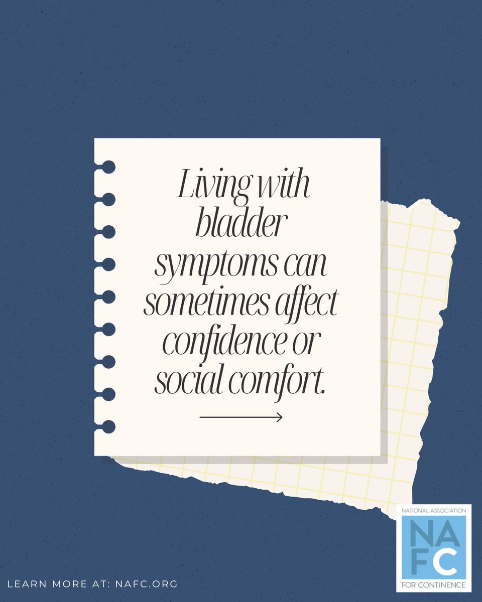 bhealth_'s tweet photo. Bladder health isnβt only physical β it can affect emotional well-being too.
Seeking support, sharing experiences, and learning from others can help reduce stigma and build confidence. π
Learn more at https://t.co/hoJ3AO4my7
#SelfCareSaturday #LifeWithoutLeaks #MentalHealth https://t.co/zlNhtMfogq