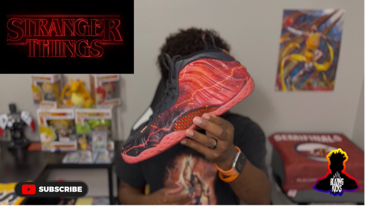 blvzingkicks's tweet photo. FULL REVIEW ➡️ NOW THIS IS HOW YOU DO A SNEAKER COLLABORATION‼️ Stranger Things Foamposites 🔥
https://t.co/y0vCPyNjDD https://t.co/MreH43U9db