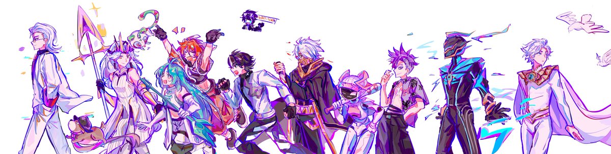 alicianpe3nw's tweet photo. #tbyx #凸变英雄X  #tobeheroX 画了全员呃呃呃 https://t.co/F3qtWzvtk4